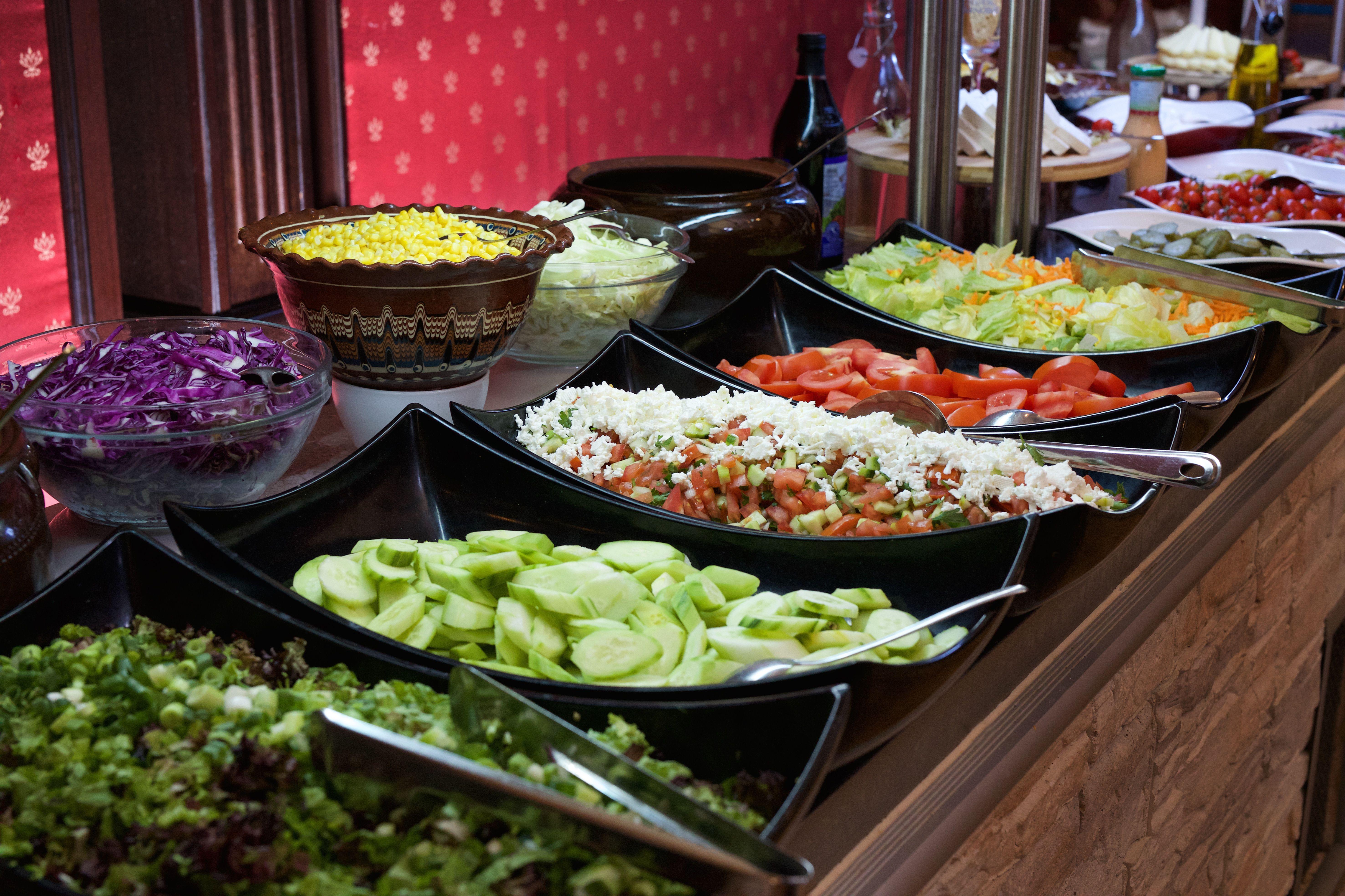 Imperial Palace Hotel Солнечный берег Экстерьер фото A salad bar